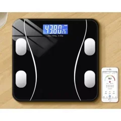 Tehtnica osebna elektronska KEDO 22525, LCD, max.180kg, 8v1, črna
