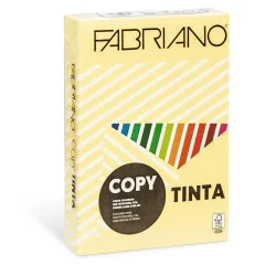 Papir barvni a4 fabriano pastelne barve 80gr - rumena - onice