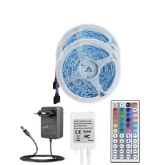 24V LED trak 2x15m z IR daljinskim upravljalnikom