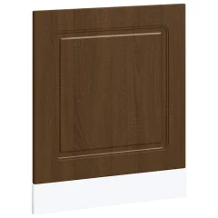 vidaXL Plošča za pomivalni stroj Kalmar rjavi hrast 60x1,5x67 cm
