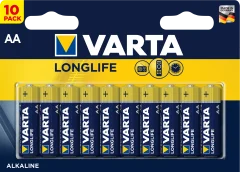LONGLIFE AA 10 PAK VARTA